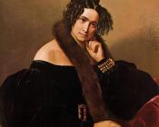 弗朗切斯科 海兹 : Portrait of Felicina Caglio Perego di Cremnago